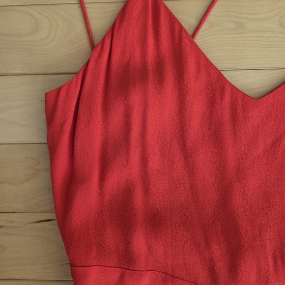 Wilfred Angelique Red Maxi Dress Size Small Aritzia - Picture 5 of 7